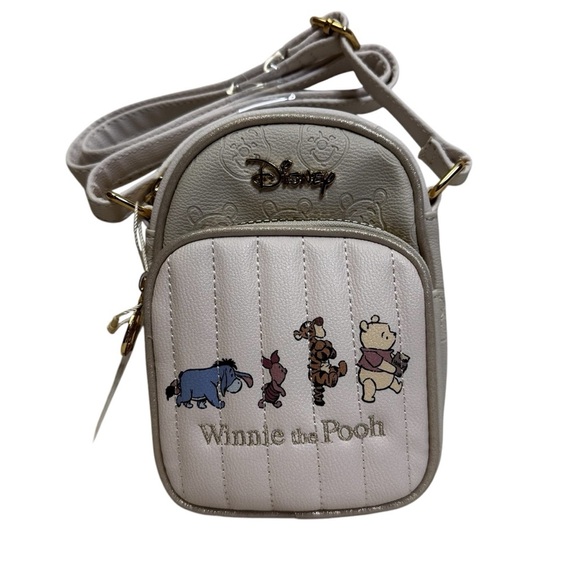 Primark Exclusive Disney Winnie the Pooh Crossbody Bag  Quilted Design NWT - Picture 12 of 12